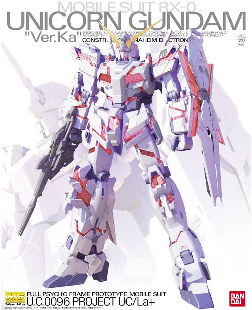 RX-0 Unicorn Gundam (Ver. Ka) box