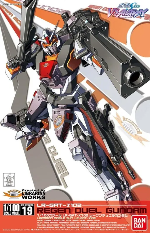 1/100 LR-GAT-X102 Regen Duel Gundam box