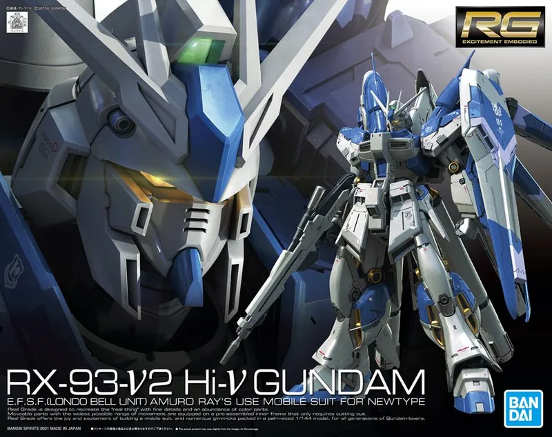 RX-93-ν2 Hi-ν Gundam box