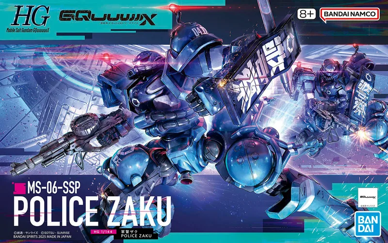 MS-06-SSP Police Zaku box