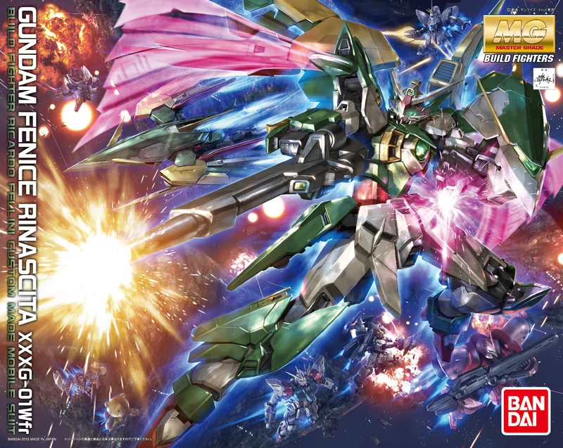 XXXG-01Wfr Gundam Fenice Rinascita box