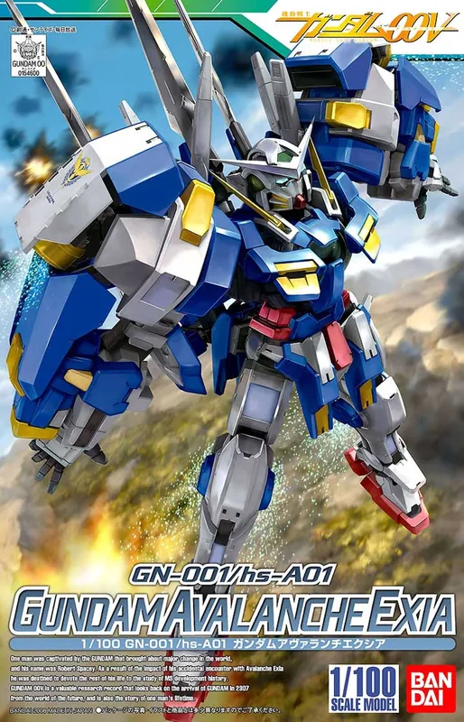1/100 GN-001/hs-A01 Gundam Avalanche Exia box