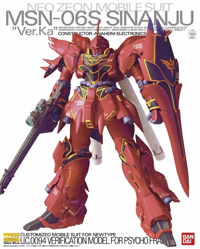 MSN-06S Sinanju (Ver. Ka) box