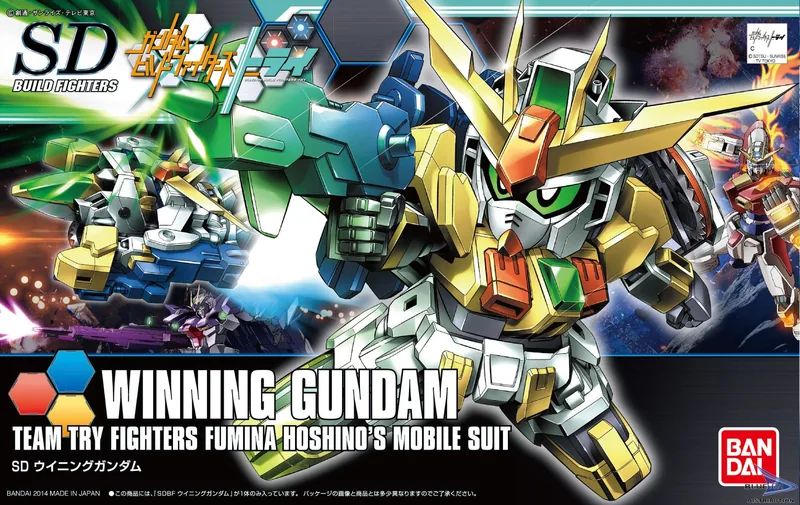 Winning Gundam box