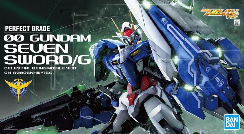 GN-0000/7S 00 Gundam Seven Sword box