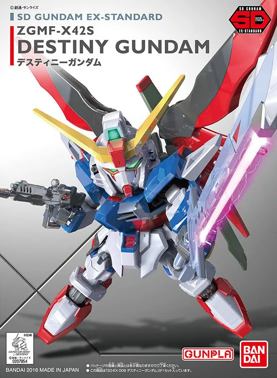 Gundam SD EX-Standard 009 Destiny Gundam box