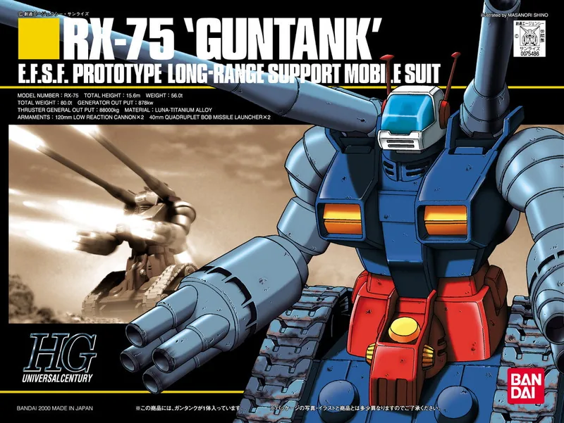 RX-75 Guntank box
