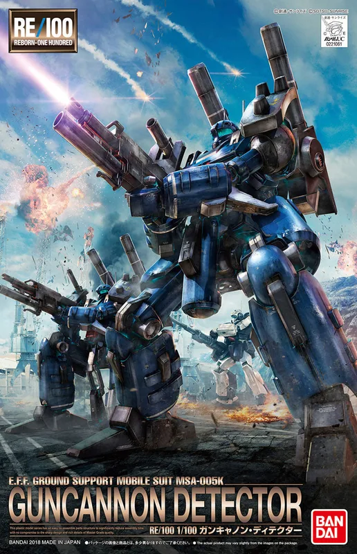 MSA-005K Guncannon Detector (Z-MSV Ver.) box