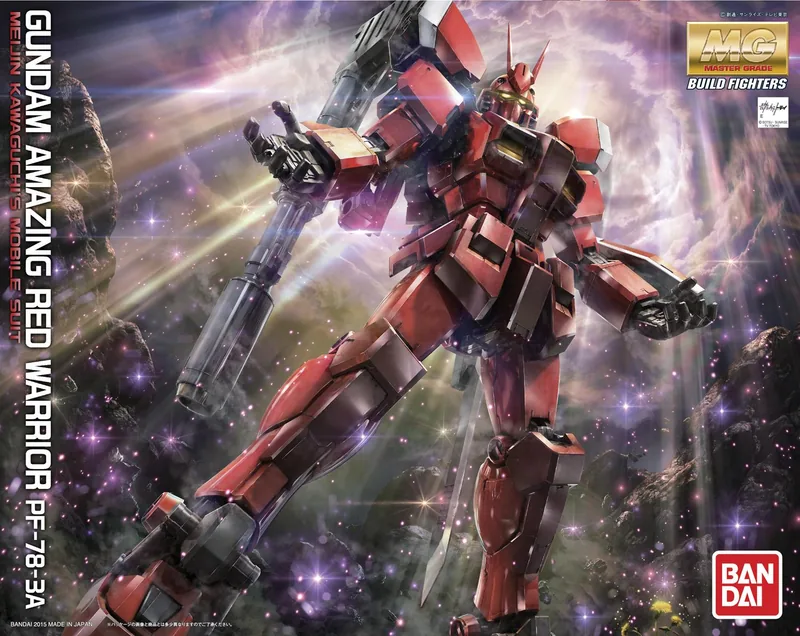 PF-78-3A Gundam Amazing Red Warrior (Full Color Plated Ver.) box