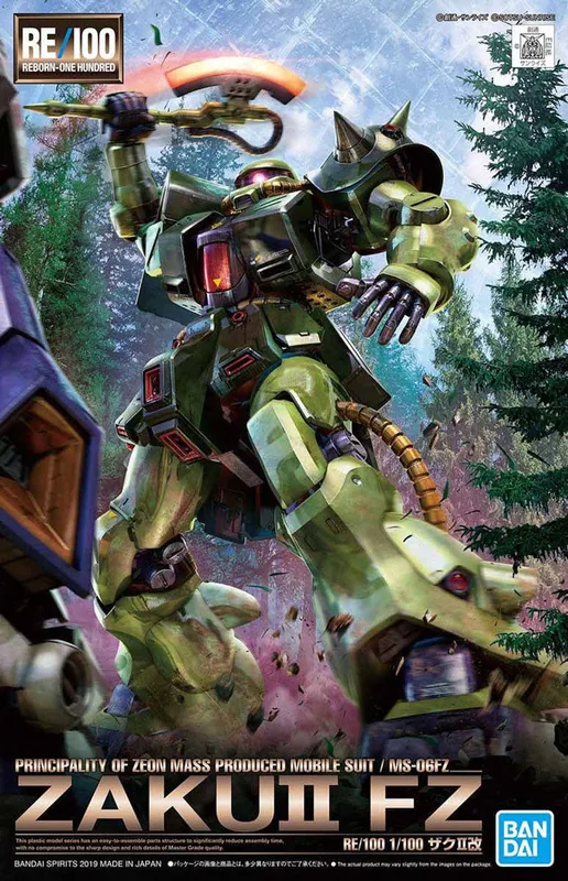 MS-06FZ Zaku II FZ (Kai) box