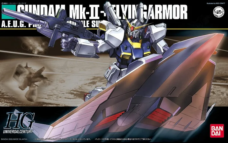 RX-178 Gundam Mk-II + Flying Armor box