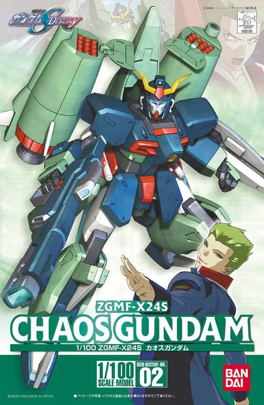 1/100 ZGMF-X24S Chaos Gundam box