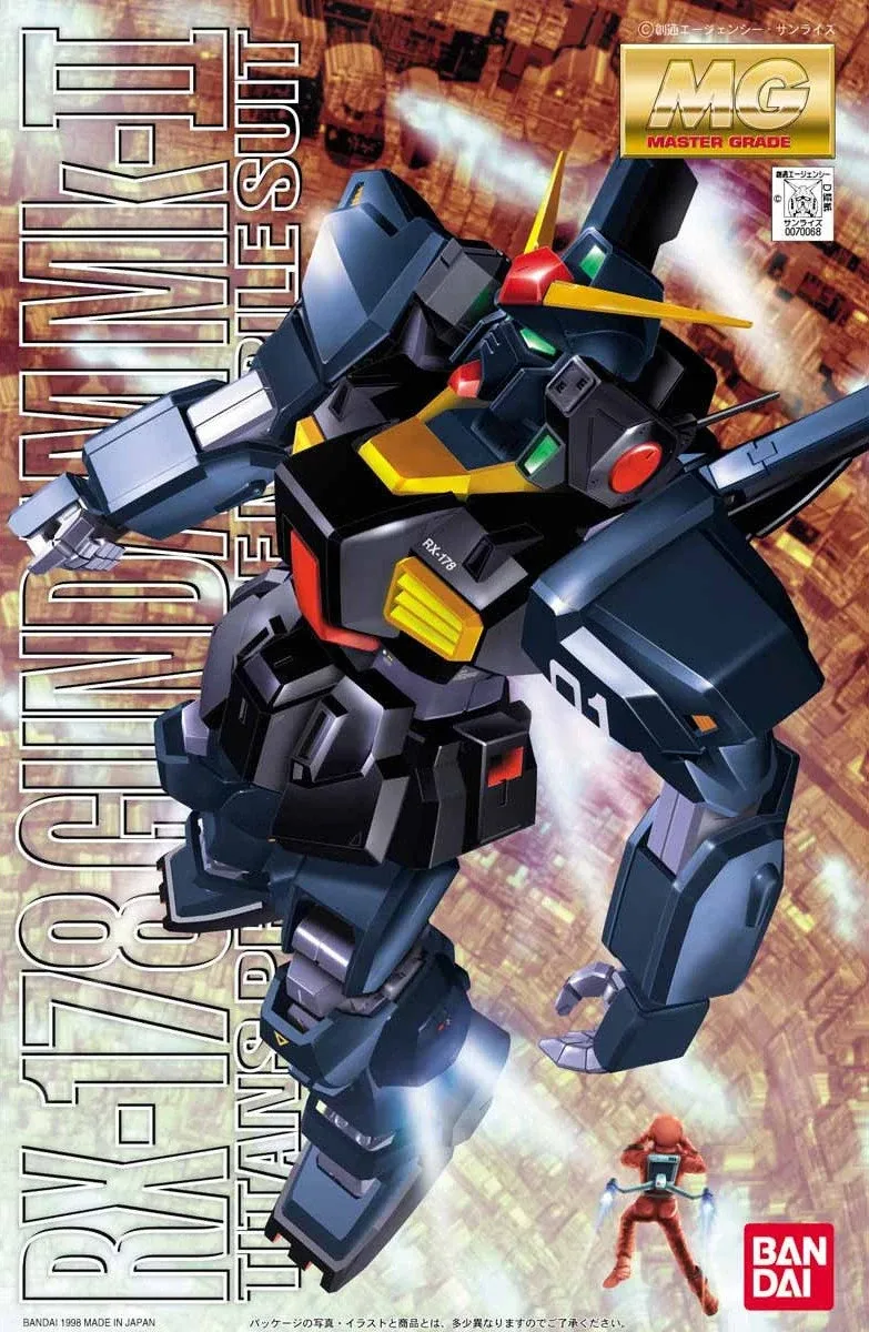 RX-178 Gundam Mk-II (Titans) box