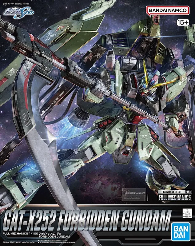 Full Mechanics GAT-X252 Forbidden Gundam box