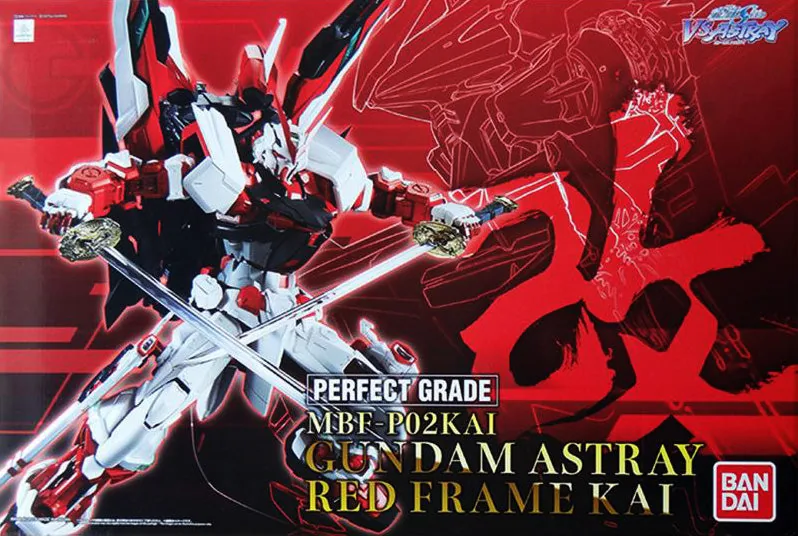 Hi-RM MBF-P02 Gundam Astray Red Frame box